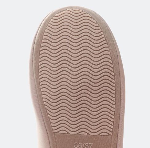 شباشب ساتان أنيقة للنساء للاستخدام الداخلي والخارجي صنادل قطنية ناعمة سهلة الارتداء أحذية منزلية عصرية مع بوم بوم in Kuwait