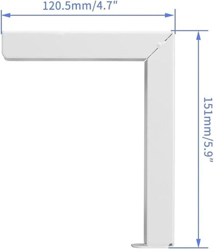 Projector Screen Wall Mount L-Shaped Bracket Wall Mount Adjustable in Saudi Arabia