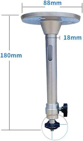Projector Stand 360 Degree Adjustable Ceiling Projector Mounting Bracket Height in Saudi Arabia