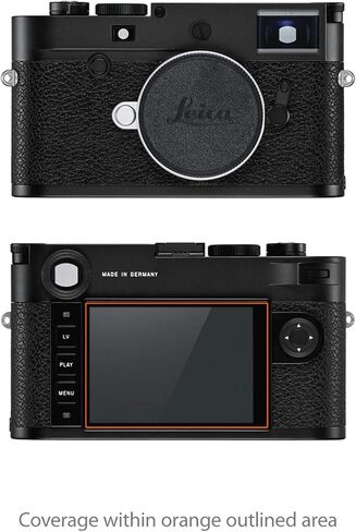 واقي شاشة BoxWave متوافق مع Leica M10-P - ClearTouch مضاد للتوهج (عبوتان)، طبقة رقيقة غير لامعة مضادة لبصمات الأصابع in Kuwait