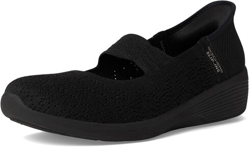 Skechers Modern Comfort Women's Women's Arya-Oh, So Sweet Hands Free Slip-Ins Mary Jane Flat, Black, 5.5 in Saudi Arabia