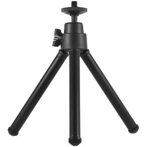 Metal Mini Tripod for Projector Camera Gimbal Handle Grip Stabilizer Handheld with 1/4 Screw(Black) in Saudi Arabia