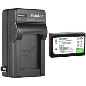 استبدال شاحن بطارية حائط تيار متردد من Kastar لبطارية سامسونج BP-1410، BP1410، ED-BP1410، سامسونج NX30، EV-NX30ZZBGBUS، WB2200، Digimax WB2200، WB2200BMBCL، WB2200F، كاميرا Digimax WB2200F in Kuwait