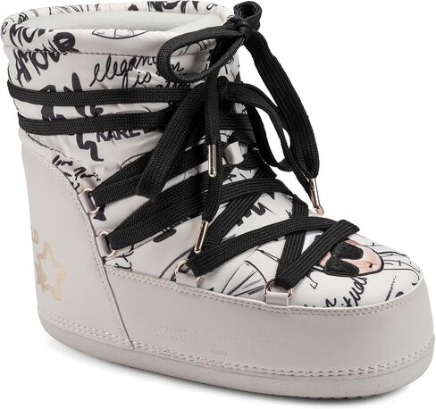 KARL LAGERFELD Women's Pavan Winter Bootie Snow Boot in Saudi Arabia