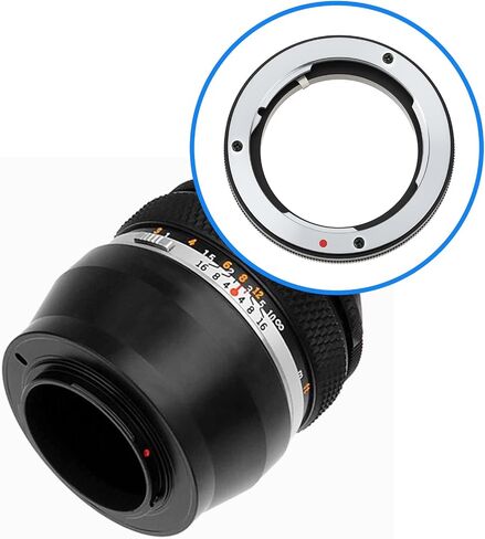 حلقة محول عدسة الكاميرا eMagTech OM-4/3 OM - حامل 4/3 بوصة متوافق مع أوليمبوس in Kuwait