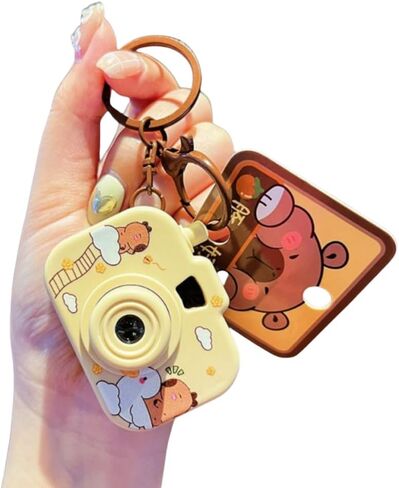 Mini Camera Keyring Camera Keychain Luminous Backpack Pendant(4) in Saudi Arabia