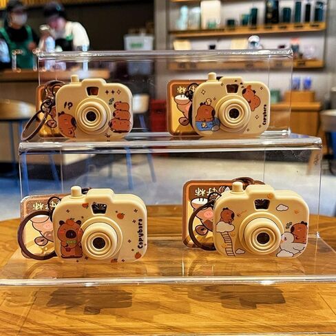 Mini Camera Keyring Camera Keychain Luminous Backpack Pendant(4) in Saudi Arabia