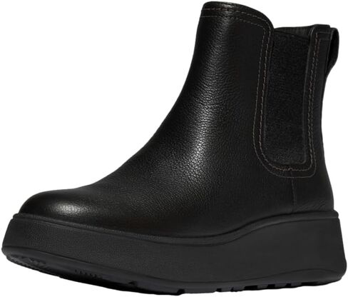 FitFlop womens F-mode Stitch Warm Tumbled-leather Chelsea Boots in Saudi Arabia