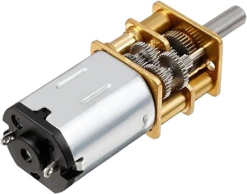5pcs DC 3V/6V/12V N20 Mini Micro Metal Gear Motor with Gearwheel DC Motors 15/30/50/60/100/200/300/500/1000RPM(200_6V) in Saudi Arabia