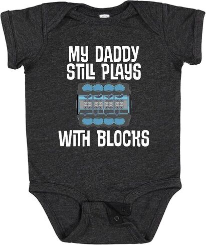inktastic Mechanic Dad Funny Auto Baby Bodysuit in Saudi Arabia