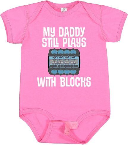 inktastic Mechanic Dad Funny Auto Baby Bodysuit in Saudi Arabia
