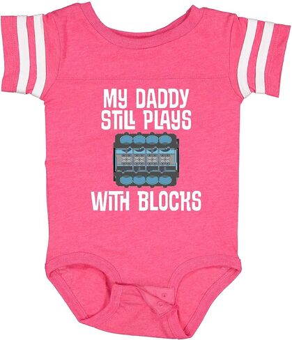 inktastic Mechanic Dad Funny Auto Baby Bodysuit in Saudi Arabia