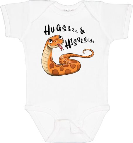 inktastic Hugs and Hisses- Cute Snake for Valentines Day Baby Bodysuit in Saudi Arabia