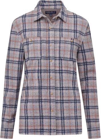 MagnaReady Women’s Adaptive Flannel Shirt with Magnetic Closures in Saudi Arabia