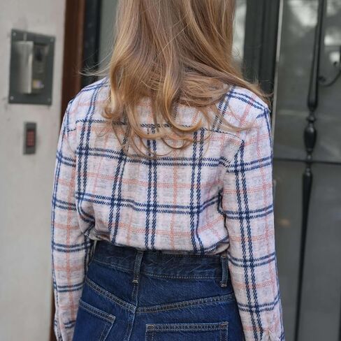MagnaReady Women’s Adaptive Flannel Shirt with Magnetic Closures in Saudi Arabia