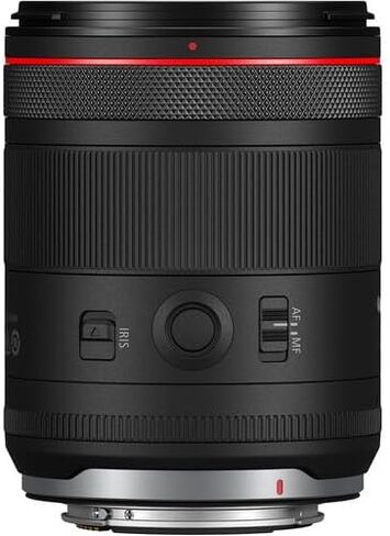 عدسة كانون RF 50 ملم f/1.4 L VCM | L-Series Standard Prime مع فتحة f/1.4 ساطعة وNano USM وتثبيت الصورة | للصور الشخصية وتصوير حفلات الزفاف (6908C002) + حقيبة كتف + بطاقة سعة 64 جيجابايت in Kuwait