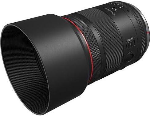 عدسة كانون RF 50 ملم f/1.4 L VCM | L-Series Standard Prime مع فتحة f/1.4 ساطعة وNano USM وتثبيت الصورة | للصور الشخصية وتصوير حفلات الزفاف (6908C002) + حقيبة كتف + بطاقة سعة 64 جيجابايت in Kuwait