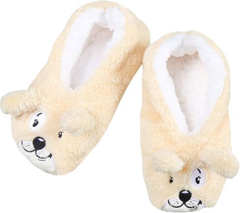 Faceplant Dreams Dog Tired Footsie Slipper Socks in Kuwait