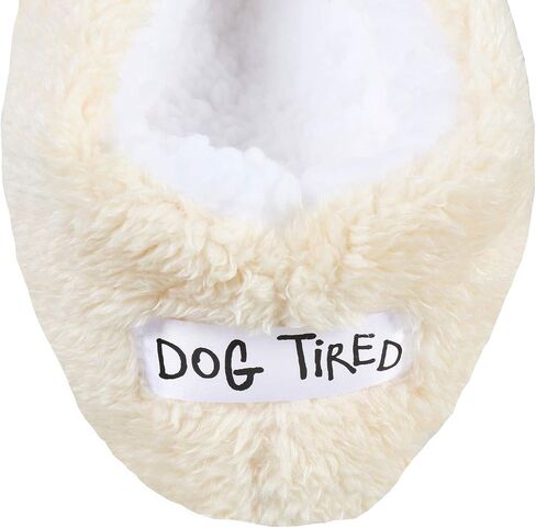 Faceplant Dreams Dog Tired Footsie Slipper Socks in Kuwait