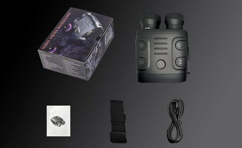 نظارات الرؤية الليلية، مناظير 1080 بكسل بالأشعة تحت الحمراء نطاق الرؤية الليلية 5X تكبير رقمي، للصيد والتخييم والسفر والمراقبة in Kuwait