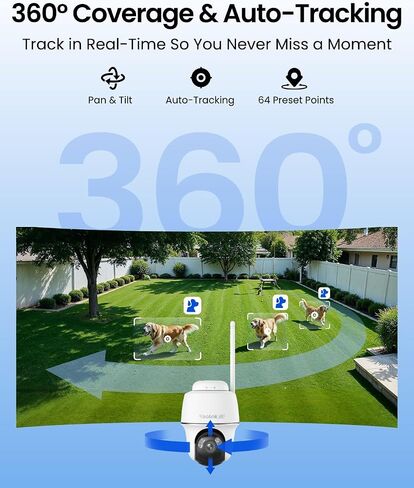REOLINK Argus PT Ultra Bundle with Argus Eco Ultra and Home Hub, 4K Solar Security Camera Wireless Outdoor, Color Night Vision Outside Home Surveillance, 2.4/5GHz WiFi, No Extra Fee in Saudi Arabia