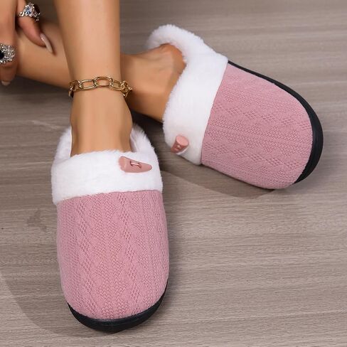 Women's House Slippers Slip on Memory Foam Travel Slippers Warm Bedroom House Shoes in Saudi Arabia