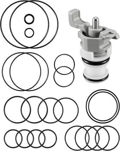 D15844 24Pcs O-Ring Rebuild Kit and 647956-00 Tirgger Valve Assembly Fit for DeWalt D51845 D51822 641011-00 D51823 647620-00 Nailer Models in Saudi Arabia