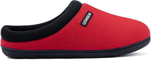 ULTRAIDEAS Women's Cozy Fleece-Lined Memory Foam Slippers with Anti-Slip Rubber Sole for Indoor/Outdoor in Kuwait