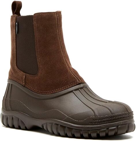 Suede Boot with Shearling Lining by La Canadienne in Saudi Arabia
