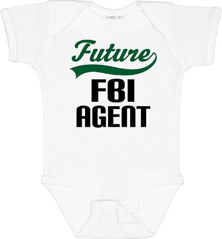 inktastic Future FBI Agent Childs Job Baby Bodysuit in Saudi Arabia