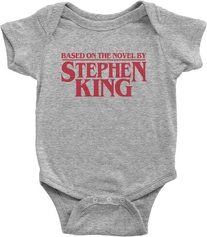 Based On The Novel by Stephen King Infant One-Piece Bodysuit, Soft Cotton in Saudi Arabia