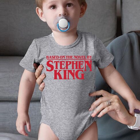 Based On The Novel by Stephen King Infant One-Piece Bodysuit, Soft Cotton in Saudi Arabia