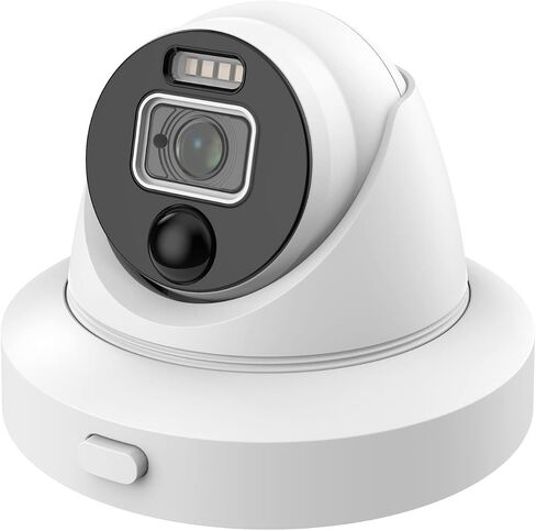 Swann Add-On DVR Flashing Light Dome Security Camera with Sensor Spotlight,1080p Full HD Video,Indoor or Outdoor Design Plus True Detect Heat and Motion Detection for Home Surveillance (Renewed) in Saudi Arabia