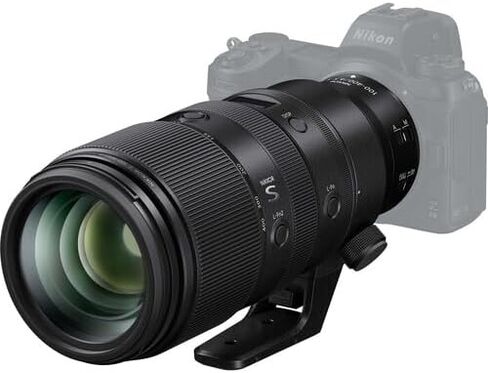 Nikon NIKKOR Z 100-400mm f/4.5-5.6 VR S Telephoto Zoom Lens for Z Mount Cameras (20106) + 64GB Memory Card + Filter Kit + Card Reader + Photo Software + Flex Tripod + Backpack + More (Renewed) in Saudi Arabia
