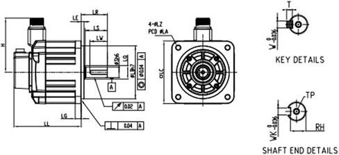 3KW Servo Drive ASD-E3-3023-E Motor ECM-E3M-F21830RSE/SSE/A(ECM-E3M-F21830SSE) in Saudi Arabia