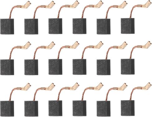 مجموعة فرش الكربون المكونة من 20 قطعة من MECCANIXITY تحل محل 14 × 12 × 6.5 مم لمعظم الأدوات الكهربائية، قطع غيار محرك المناشير الدائرية الكهربائية in Saudi Arabia