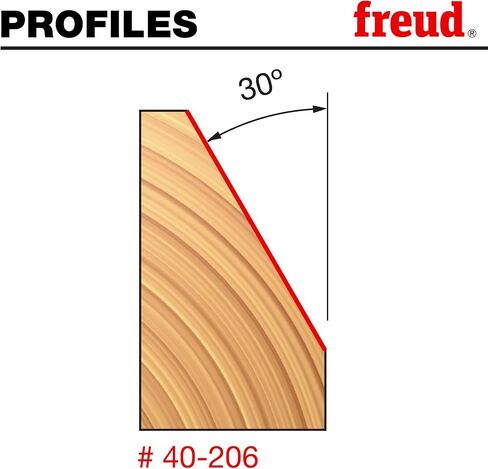 Freud 40-206: 1-11/32" (Dia.) Chamfer Bit with 1/2" Shank Red in Saudi Arabia