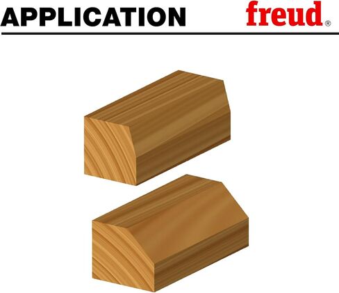 Freud 40-206: 1-11/32" (Dia.) Chamfer Bit with 1/2" Shank Red in Saudi Arabia