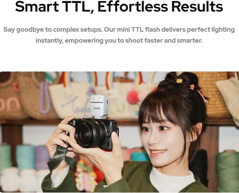 فلاش كاميرا GODOX iT22N صغير مع قياس تلقائي TTL IT22N لفلاش Nikon TTL 1.5 ثانية لإعادة التدوير 700 ومضة بطارية ليثيوم مدمجة مع مرشحات ناشر مغناطيسية متوافقة مع كاميرا نيكون in Saudi Arabia