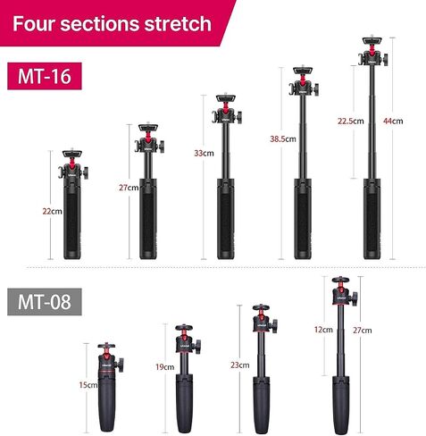 Ulanzi MT-16 Camera Tripod Stand Holder + ULANZI Cute LITE Waterproof Light in Saudi Arabia