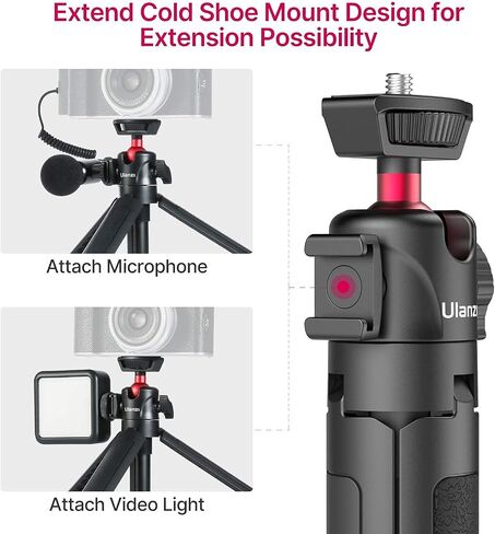 Ulanzi MT-16 Camera Tripod Stand Holder + ULANZI Cute LITE Waterproof Light in Saudi Arabia