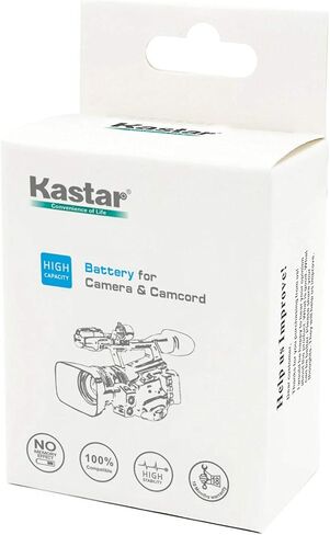 Kastar Battery (2-Pack) and Charger Kit for JVC BN-VF733 and JVC GR-D245, GR-D246, GR-D247, GR-D250, GR-D253, GR-D270, GR-D271, GR-D275, GR-D290, GR-D293, GR-D295, GR-D370, GR-D371, GR-D375, GR-D390, GR-D393, GR-D395, GR-D396, GR-D450, GR-D570, GR-D645, G in Saudi Arabia