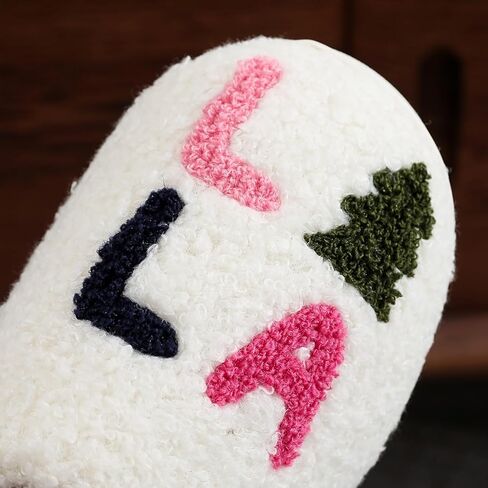 شباشب عيد الميلاد Fa La La La، شرائح رقيقة مريحة، أحذية داخلية مريحة، شباشب مريحة للعطلات in Kuwait