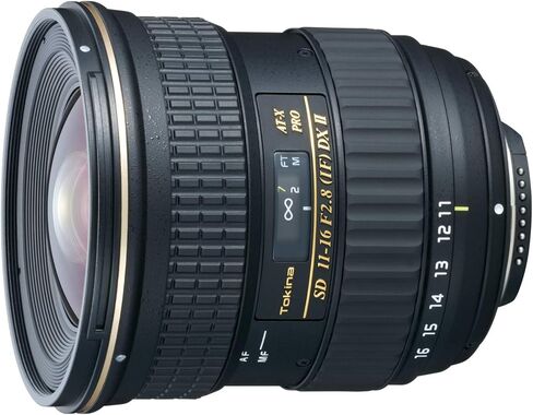 Tokina 11-16mm f/2.8 AT-X116 Pro DX II Digital Zoom Lens (AF-S Motor) (for Nikon) (Certified Refurbished) in Saudi Arabia