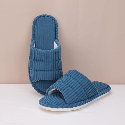 Slippers for Women House Slippers for Women Corduroy Indoor Slippers in Saudi Arabia