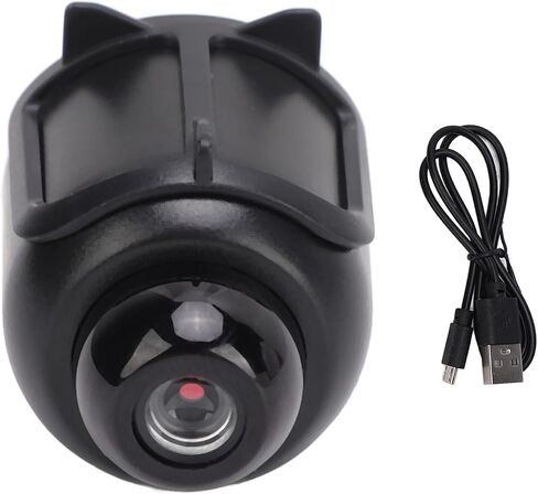 1080P HD Night Motion Detection Camera, Wide Field of View Remote Monitoring Motion Detection Small Camera Supports 8 to 128GB Storage Card for Office Indoor Home in Saudi Arabia