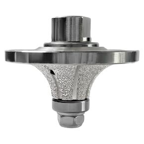 1 بوصة نصف بولنوسي راوتر بت مع 5/8 "-11 موضوع، B25 الماس ديمي بولنوسي عجلة الملف الشخصي، استبدال للرخام الجرانيت كونترتوب حافة كونترتوب أداة التنميط والتلميع in Kuwait