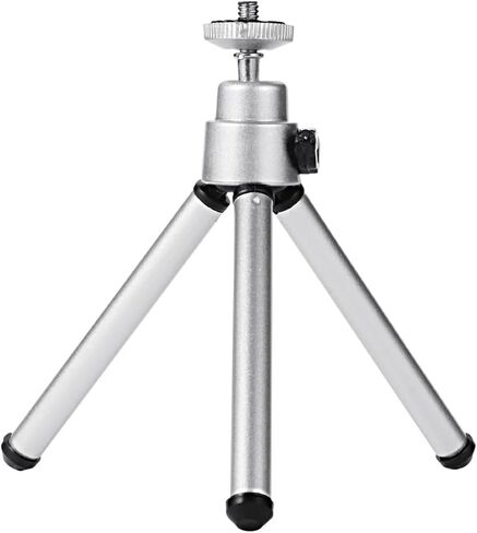 Mini Flexible Tripod 2 Section Bracket for Projector Camera Desktop Tripod(White) in Saudi Arabia