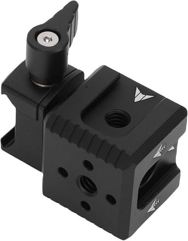 Yunseity Expansion Adapter for RS2,RSC2,RS3,RS4 Camera Stabilizer Mount Rod Clamp, Expander Connecting Flash,Light,Microphone with Aluminum Alloy for Vloggers,Filmmakers in Saudi Arabia