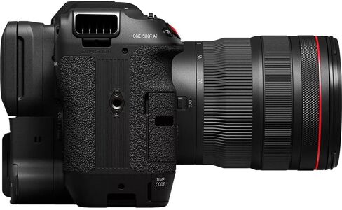 Canon EOS C70 Cinema Camera Kit | 4K Super 35mm Sensor with RF 24-70mm f/2.8 Lens | Professional Video Production Compact Cinema (4507C017) + 64GB Card in Saudi Arabia